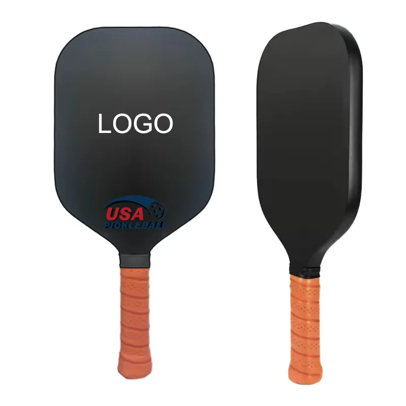 product juding best price custom logo t700 thermoformed carbon fiber pickleball racket usapa polymer honeycomb training entertainment-6