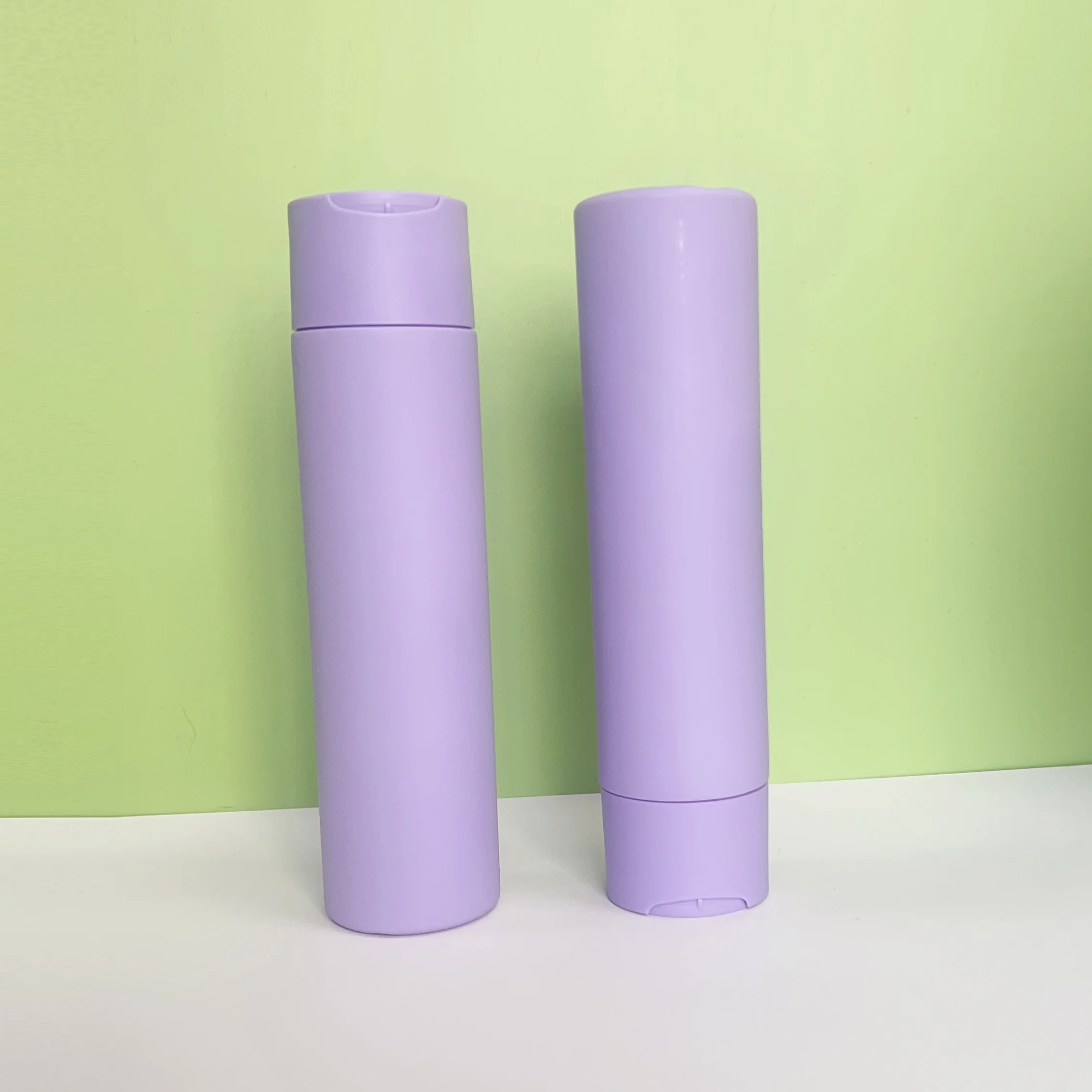 Factory Direct Sales 200ml 238ml Hdpe Hand Cream Shampoo Body Cream Flat Shoulder Round Plastic Bottle