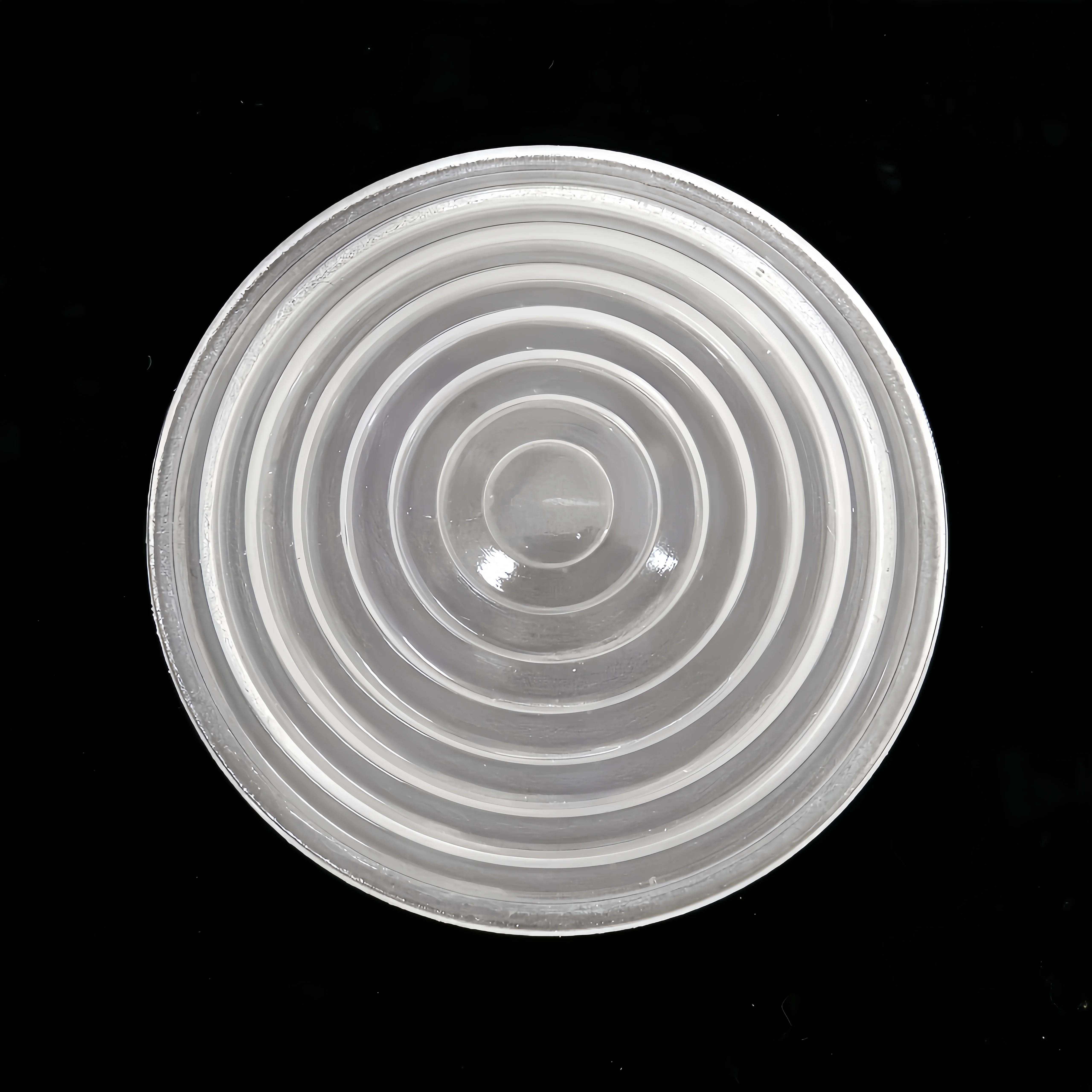 High Temperature Resistant Borosilicate Glass Fresnel Lens High Power LED Collimation Stage Lighting Solar CPV Systems