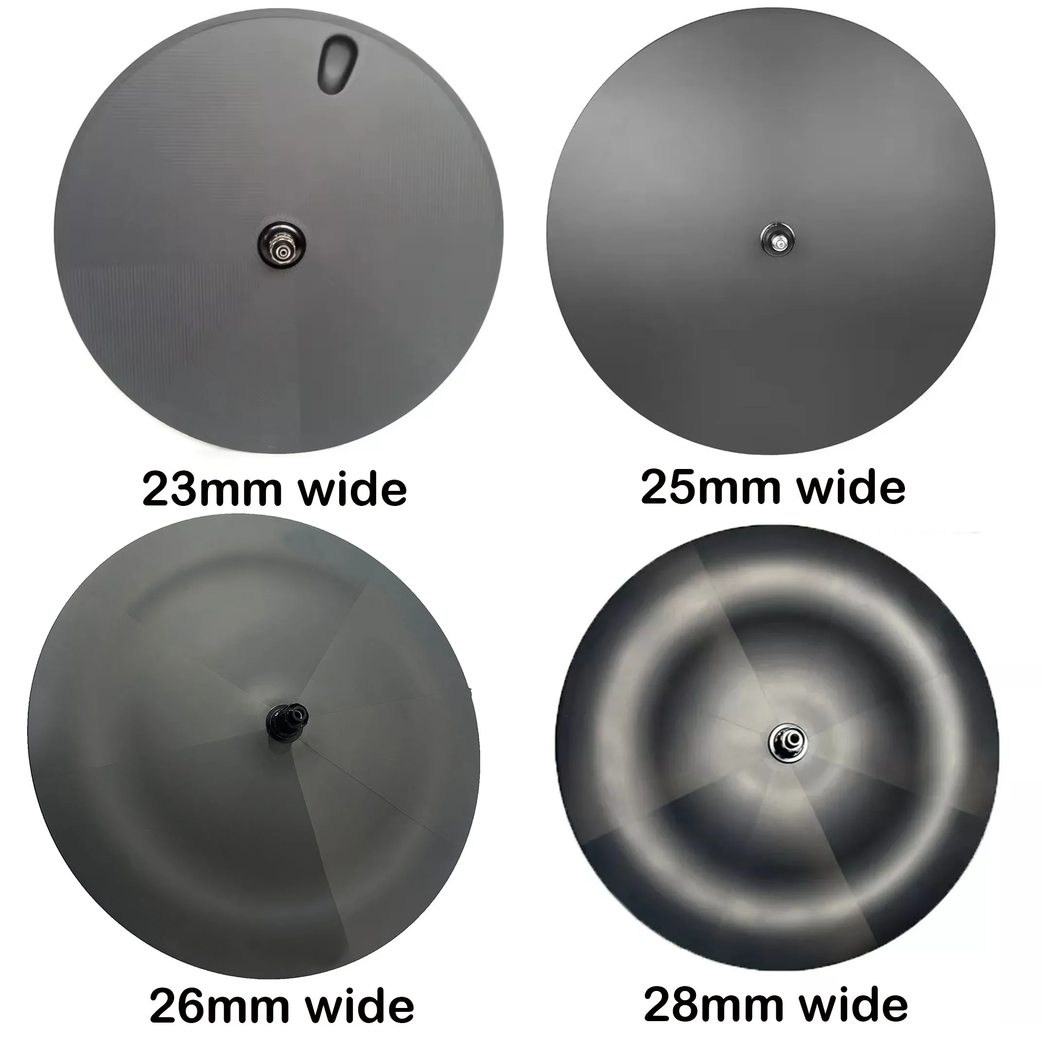 カーボン ディスク ホイール 700C 幅23/25/26/28mm トラック/ロード
