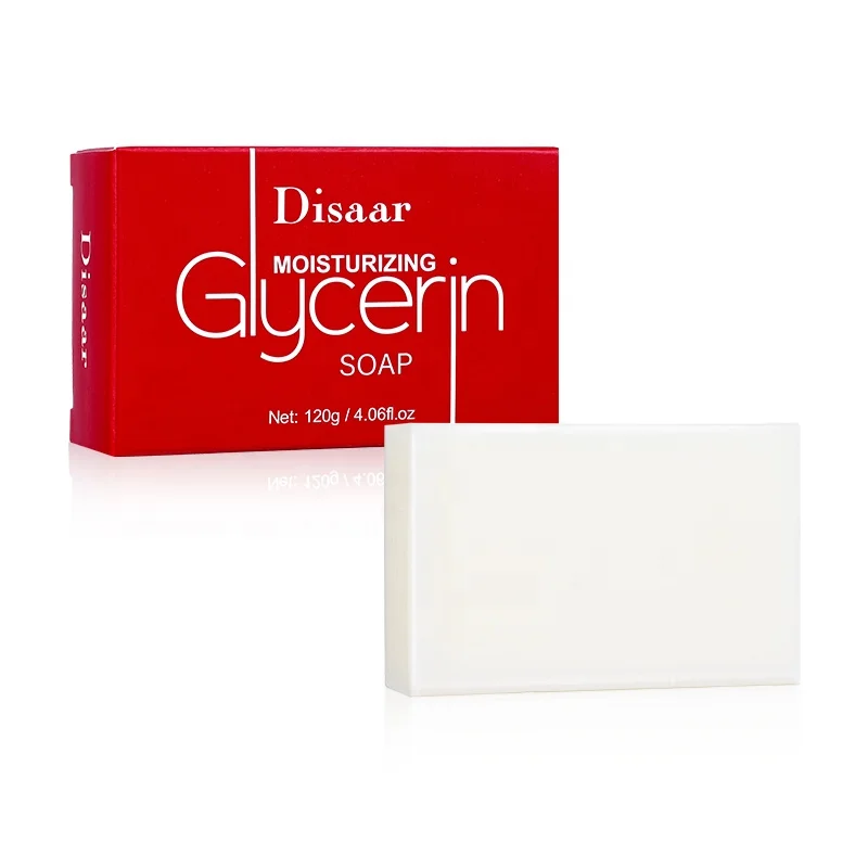 Disaar Natural Milk Honey Extract Moisturizing Clear Pore Bubble Dense Brighten Handmade Glycerin Soap for Face and Body