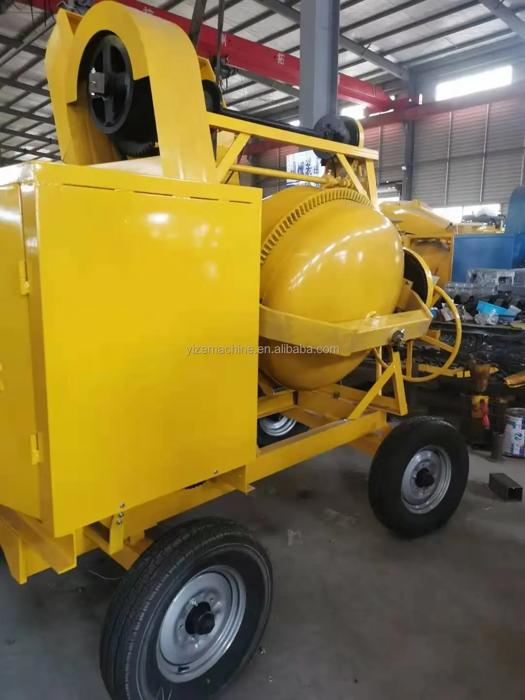 510L Diesel Engine Cement Mixer - High Efficiency in Ghana