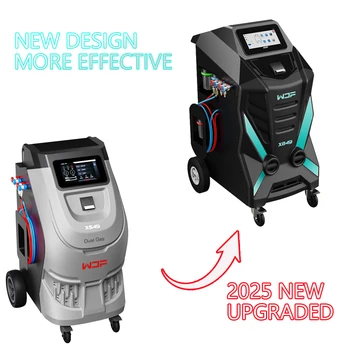 X849 AC Flush Machine for R134A & R1234YF - Dual System