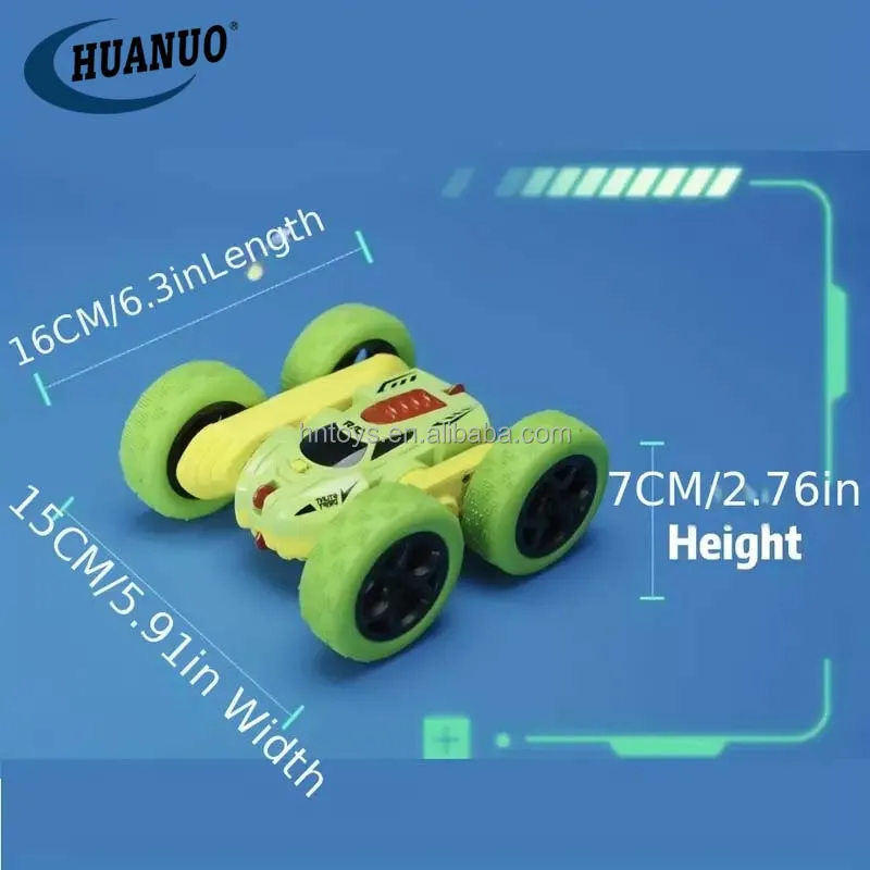 2.4G 4WD Double Sided Rc Stunt Car 360degree Rotating Stunt Drift Remote Control Car Electric Car Toys with Lights