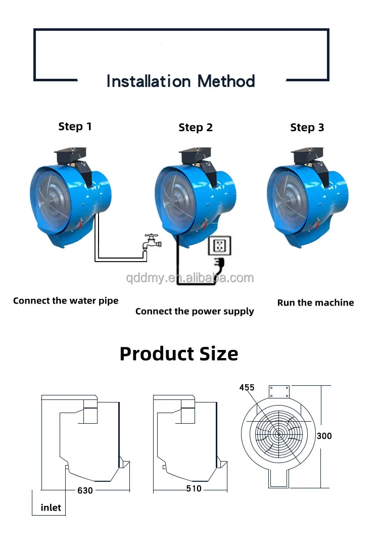 Hanging Type Industrial Humidifier, 380V, 550w - detail 26