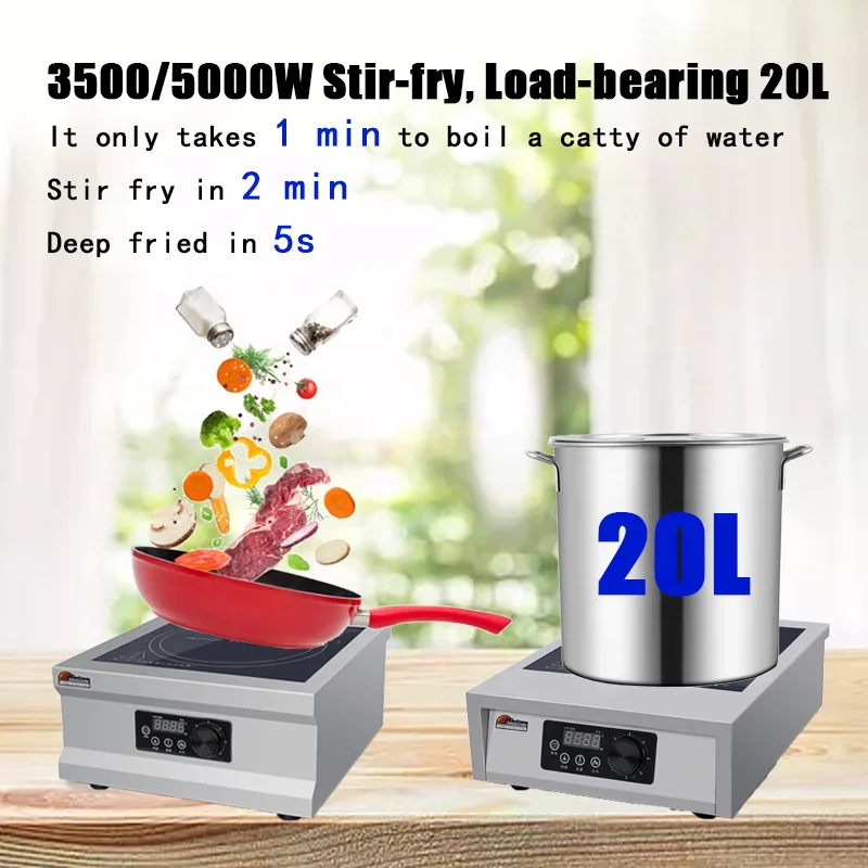 5000w Profesional Ceramic Induction Cooktops Stove Hob Stovetop Plaque