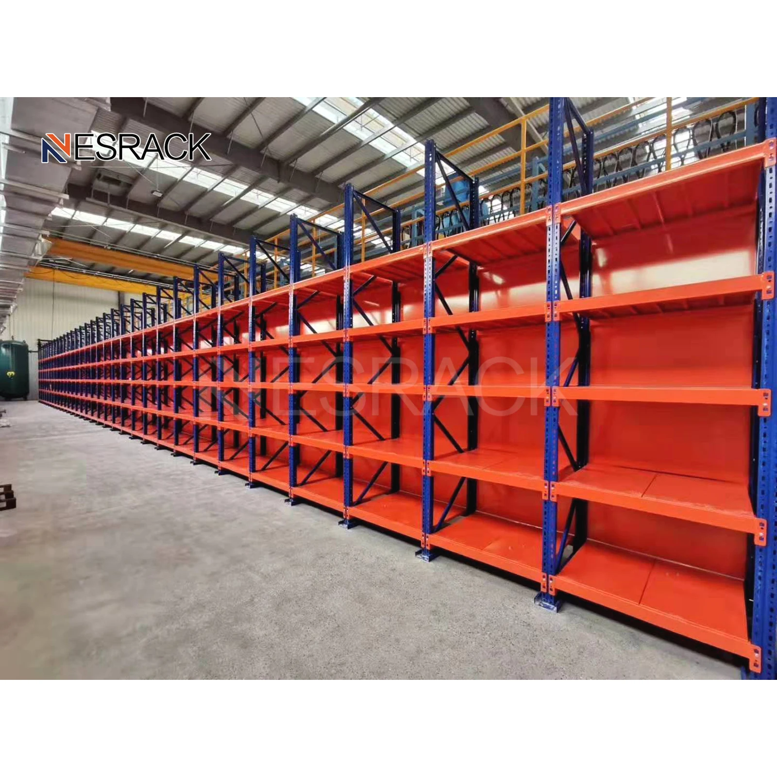 Multi Functional Light Duty Racking Manual Picking Warehouse Shelving Units Storage Rack System