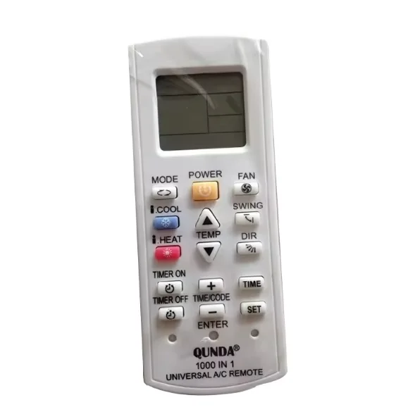 Factory Price White AC Remote Compatible for Window and Split Air Conditioners 100IN 1