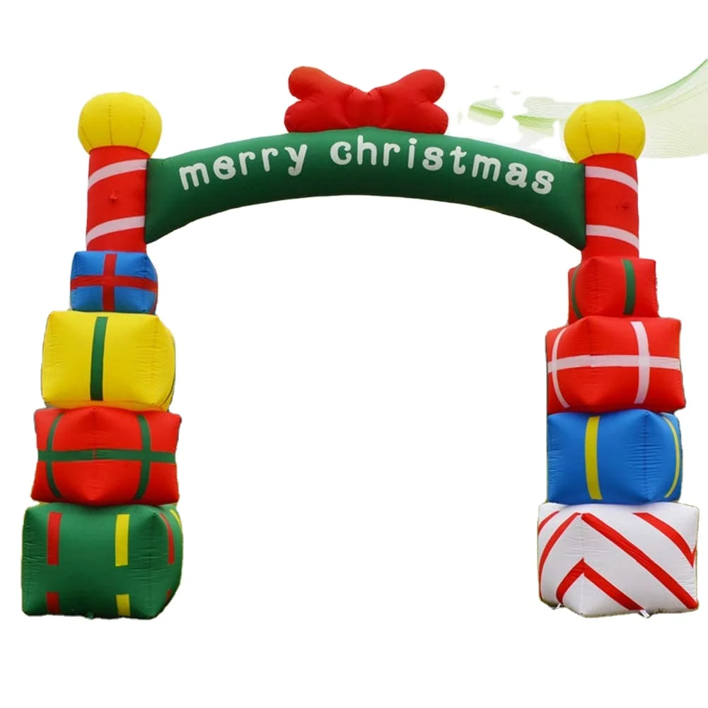 inflatable christmas arch2