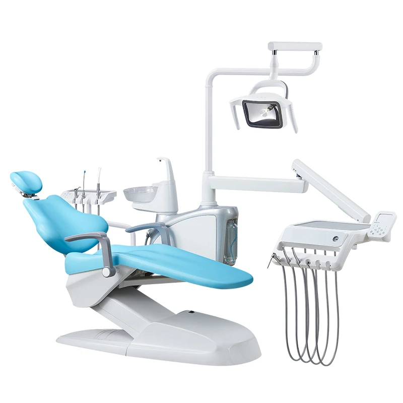 Portable Dental Chair Unit High Quality Multi-Functional Instrument Tray Dental Chair Set