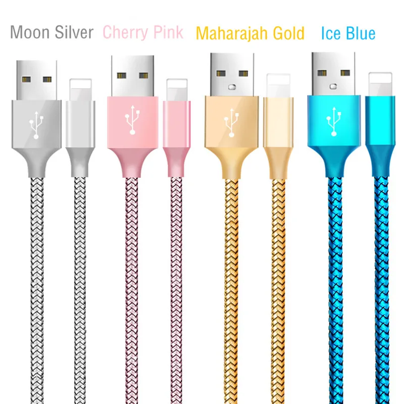 Дешевая цена OEM 1 м 2 м 3 м нейлоновый Плетеный микро USB кабель для синхронизации данных для мобильного телефона USB зарядный кабель для iphone