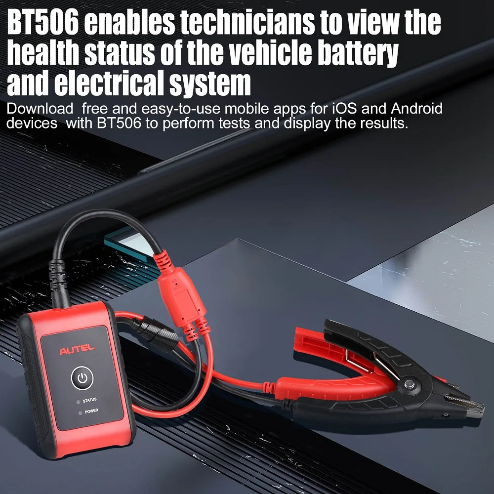 Autel BT506 Mobile App Connection
