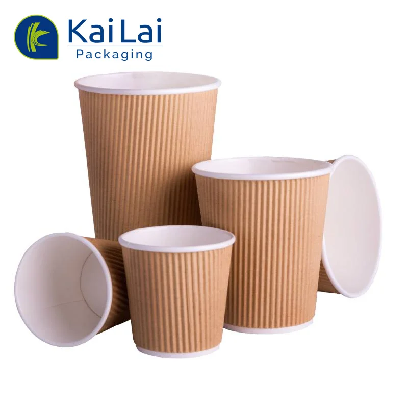 Source Tasse à café jetable en papier revêtement PLA, gobelet à emporter  avec couvercles, gobelet en papier, biodégradables, 50 pièces on  m.alibaba.com