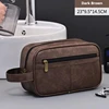 Pelle vintage di alta qualità - marrone scuro