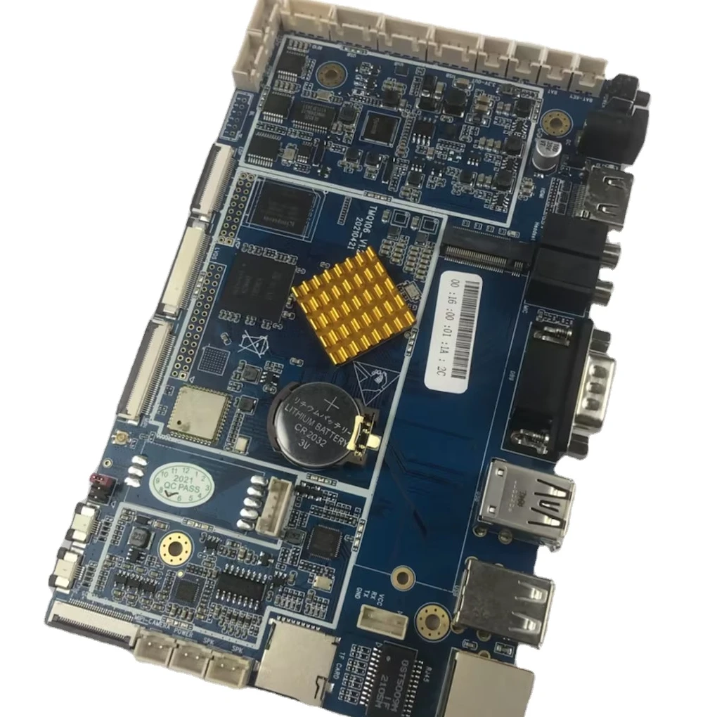 JLD-A06 rk3588 rk3288 Android Board RS232 TTL MIPI DC12V LVDS V-by-one DDR  RK3399 Mali-T860 GPU Display PC Control Board PCB