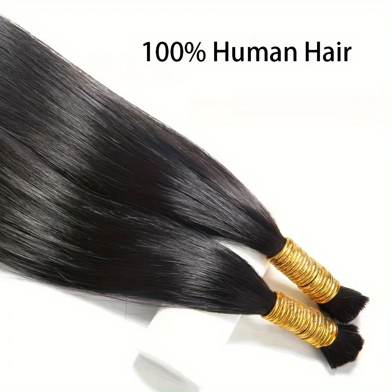 Echthaar Flechthaar Remy Extensions Für Natürliches Haarstyling_voghion.com