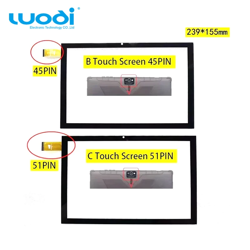 Touch Screen Digitizer For XLD1021-V1 XLD1021-V0 10.1 in Tablet PC