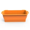 Orange #Oil Pan with Folding Design