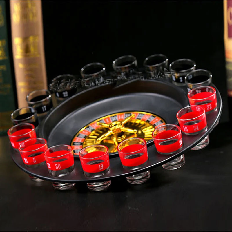 Russian Roulette Cup KTV Party Roulette Game 16 Shots Russia