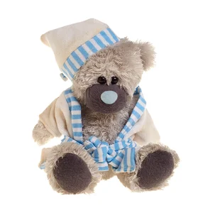 Wholesale Teddy Bear with Bathrobe and Hat Soft Plush Bear Skin Stuffed Animal Filled with PP Cotton