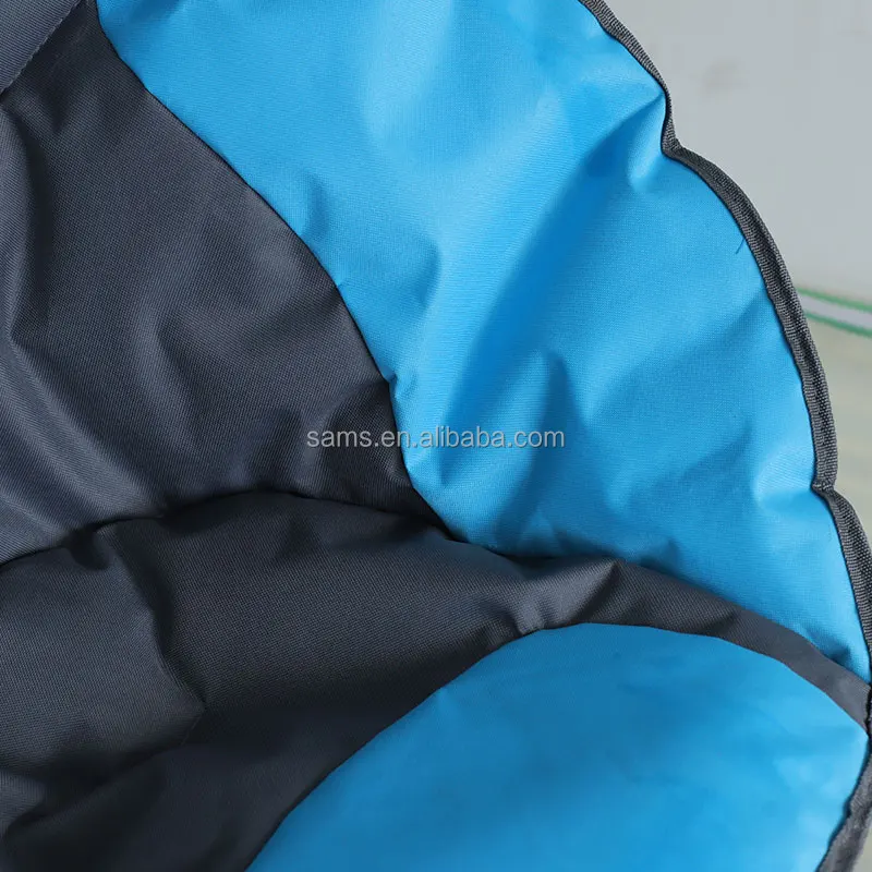 Заводская поставка садовый стул с карманом для воды пляжный лагерь отдыха складной