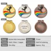 Rainbow Roller Skating Medal