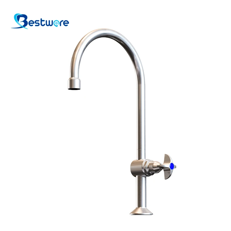 Laboratory Deionized Water Faucet Chemical Resistant Water Tap Faucet for Laboratory Sink