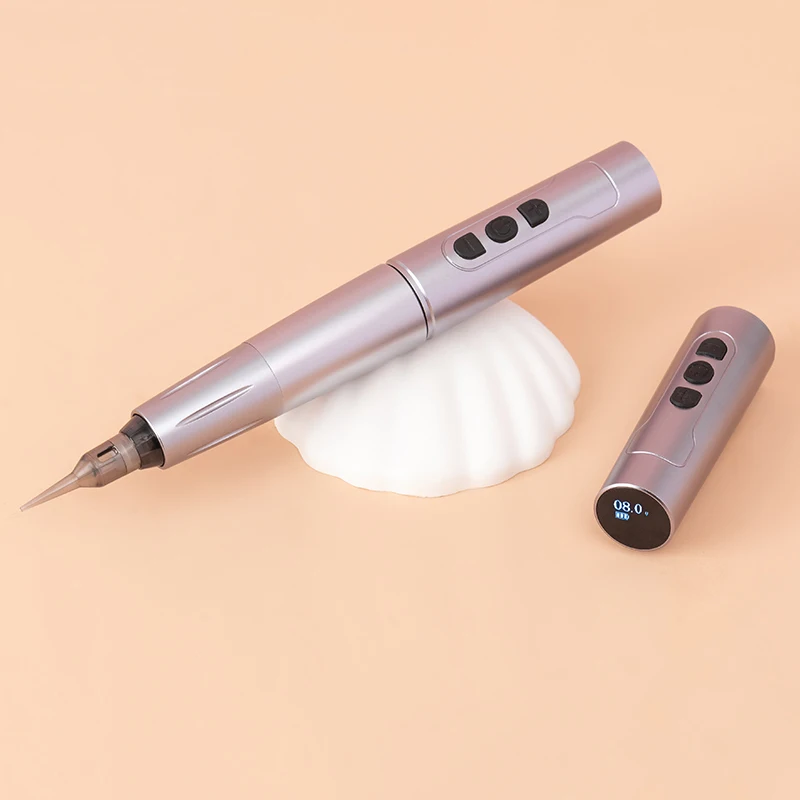 OEM Double Battery Microneedling Demograph Cordless Digital Permanent ...