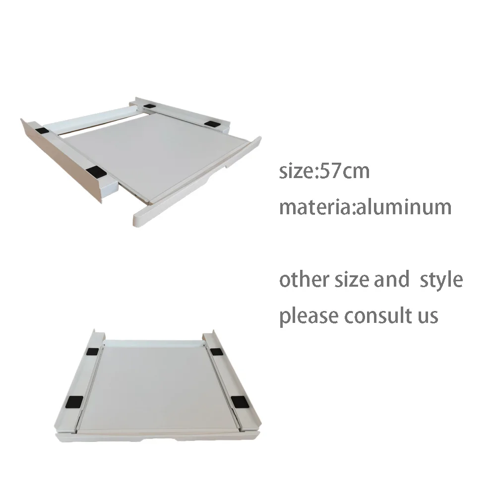 Stacking Kit for Washer and Dryer, Universal Washer and Dryer Stacking Kit with Pull-Out Drying Rack