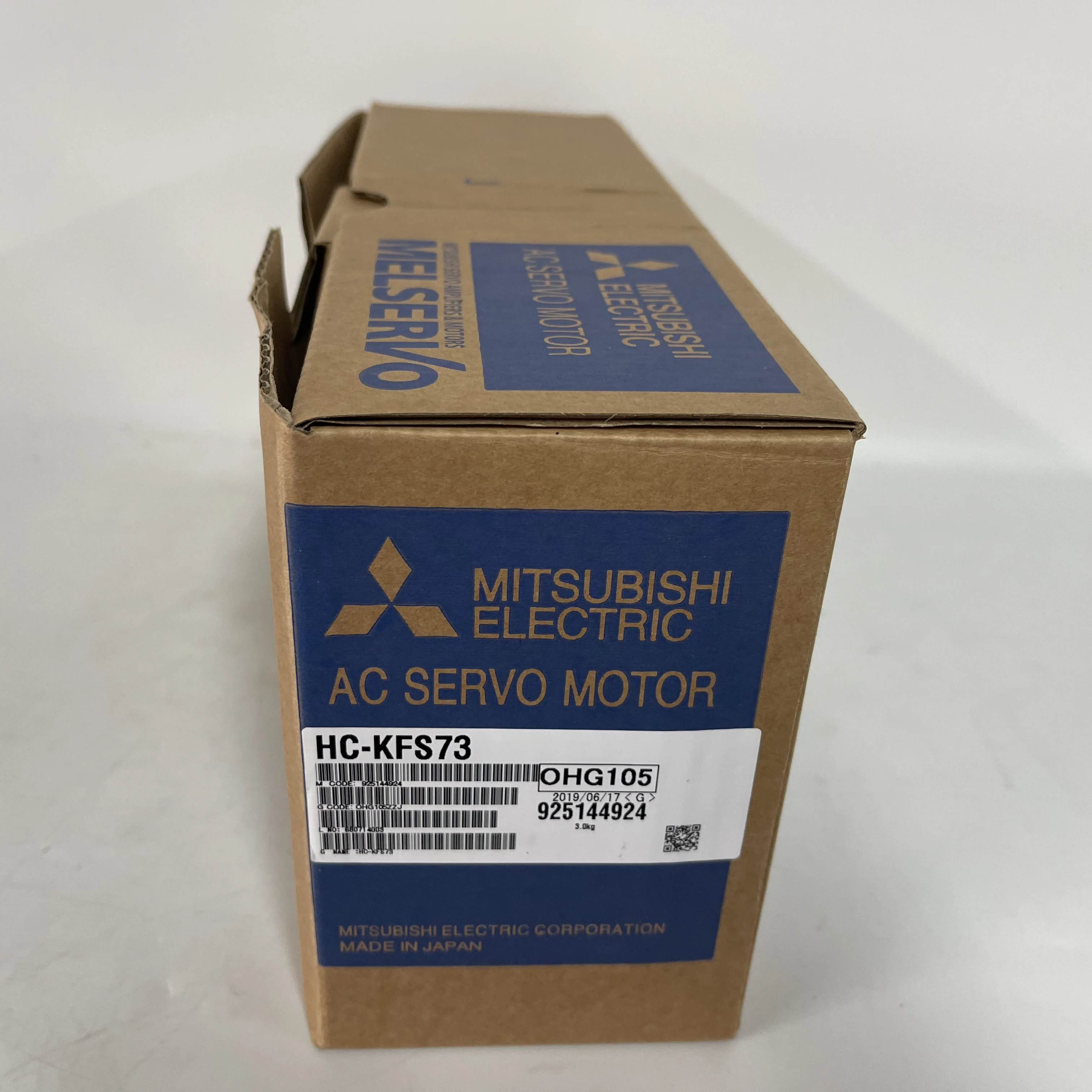 MITSUBISHI ELECTRIC AC Servo Motor HC-KFS73