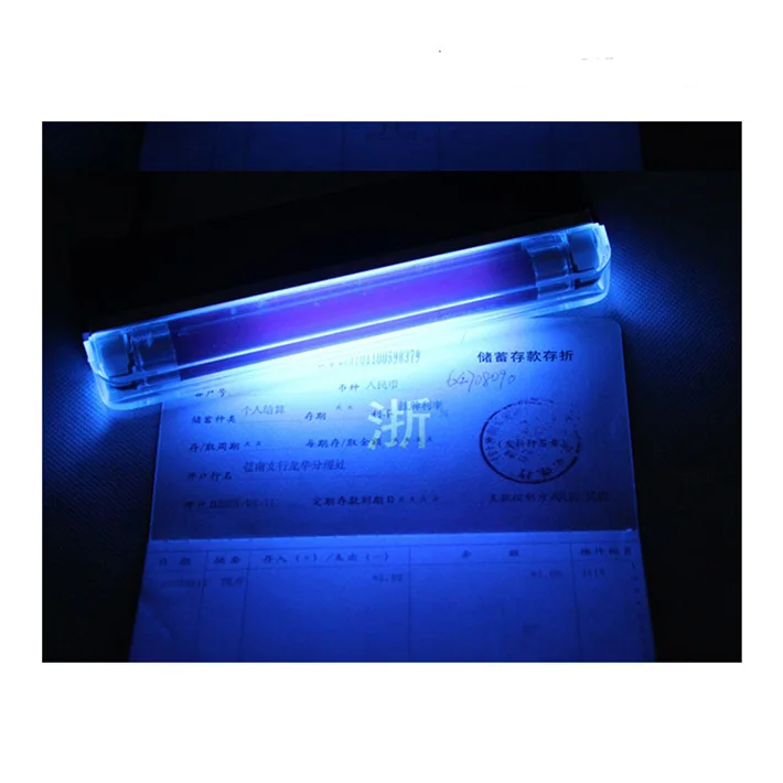 Portable UV Light Money Detector with Touch Lamp Ultraviolet Lamp Fake Note Detector