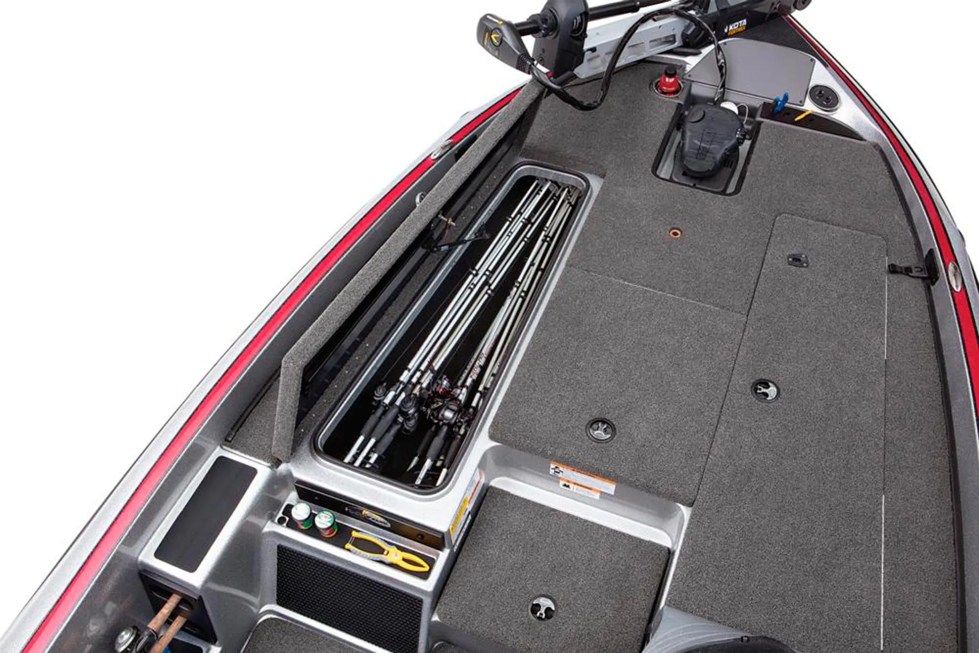 Ecocampor 18ft Inflatable Electric Sport Fishing Bass Boat With Seats