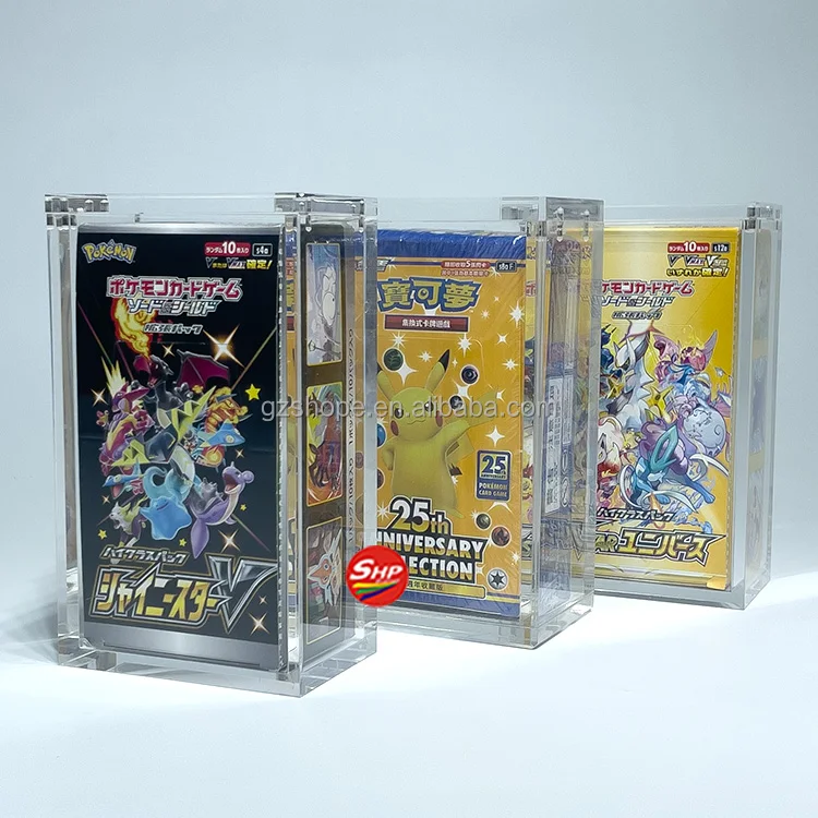 s8b booster box Shope Acrylic Vmax Climax S8B Japanese Booster Box Case