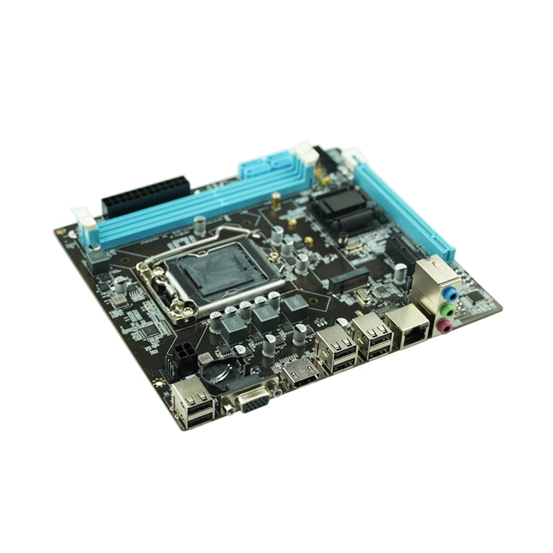 High Performance Fast Delivery Best Gaming Motherboard Ddr3 H61 Desktop Motherboard 1155 Lga Motherboard Placas