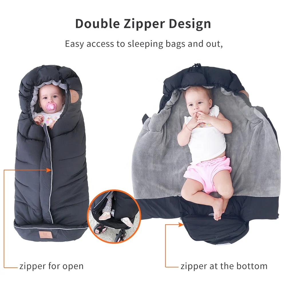 Sleeping Bags Baby Stroller Bag Born Windproof Cushion Footmuff