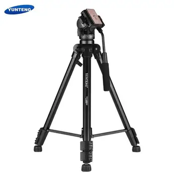 YUNTENG-VCT-880 Universal Pro Camera Tripod With Fluid Video Head for Professional Video Capture Tripod DSLR SLR Camera