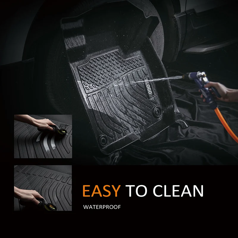 TPE Car Mat for Ssangyong Rexton Musso Floor Liners Auto Parts