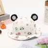 Panda de puntos morados