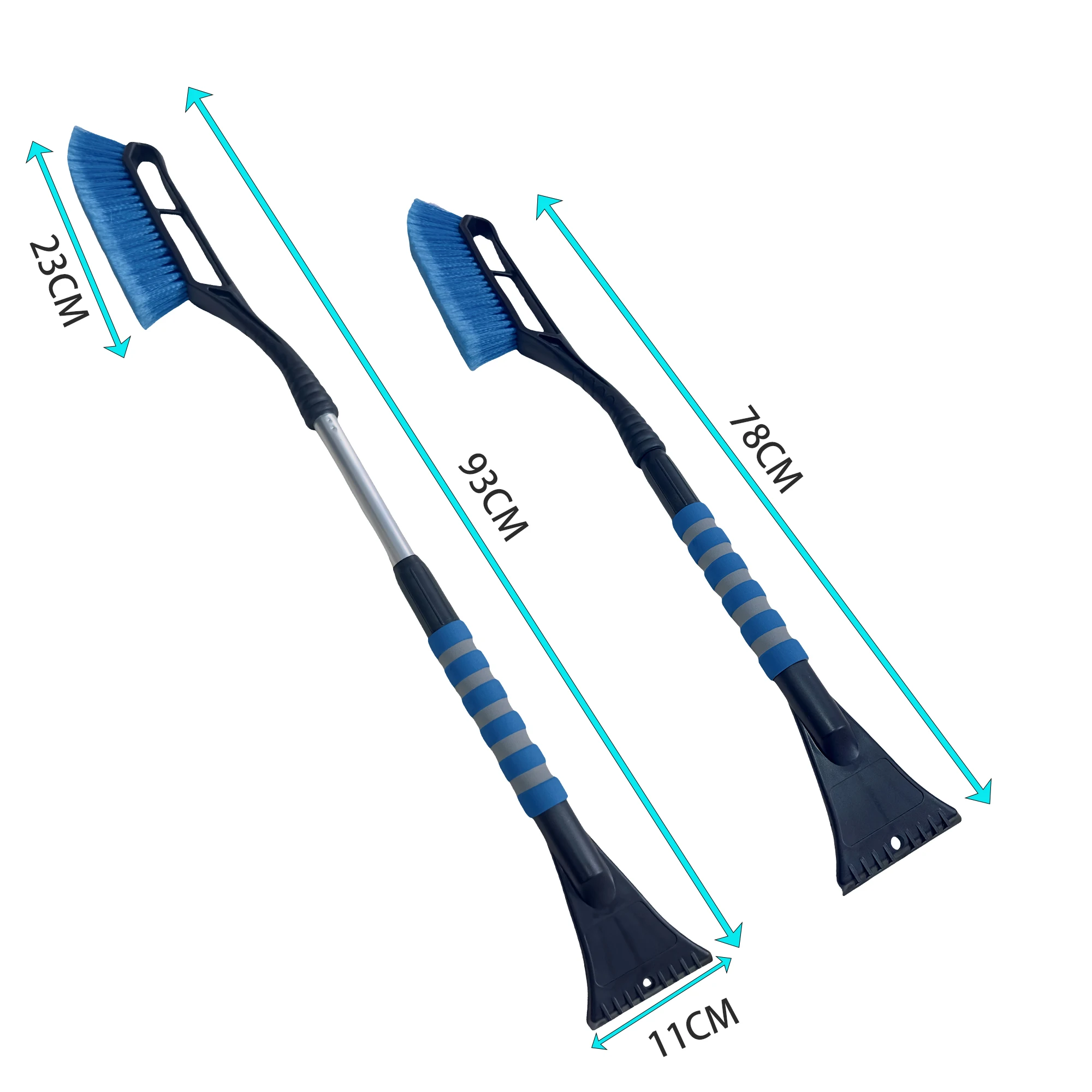 Новый автомобиль с многофункциональной лопатой для снега телескопический скребок инструмент зимней уборки
