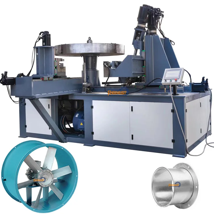 Full Automatic CNC Multi Flanging Punching Machine Flange Drilling Large Tdc Flanging Machine