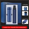 Bleu-Parapluie/thermos tasses