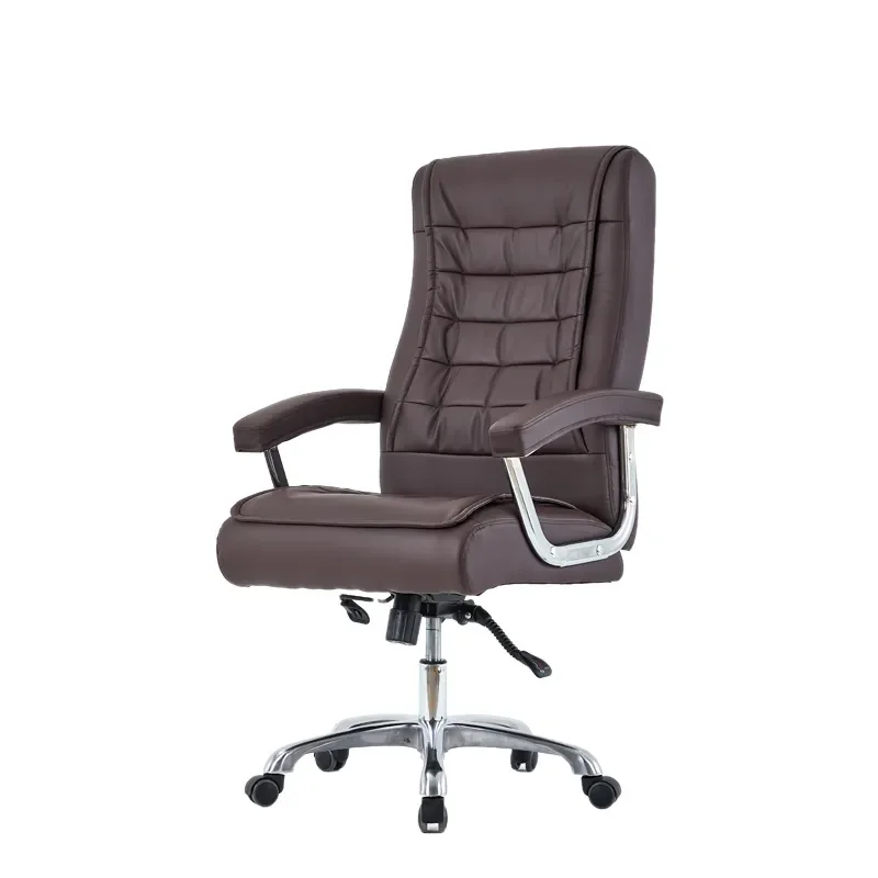 Modern White Color Luxury Pu Leather Office Chair Executive Heavy Duty
