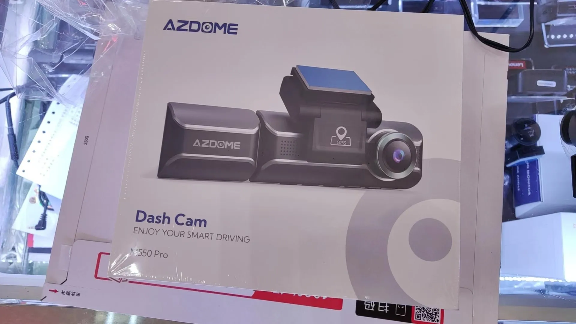 2023 Azdome M550 Pro Night Vision Wifi 1080p Front And Rear Hidden Dash Camera Recorder Dvr Dash