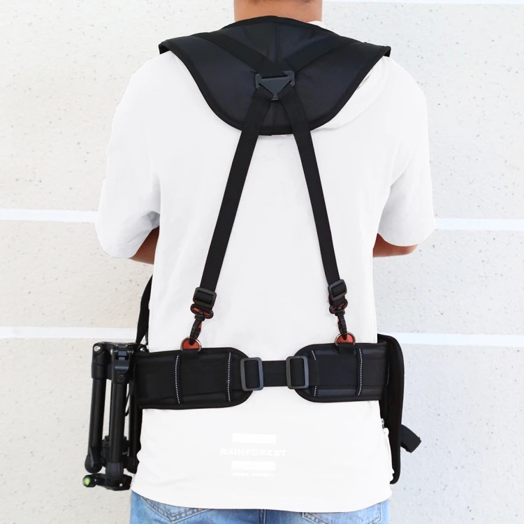 Bundle professionale doppia spalla cinghie per fotocamera custodia