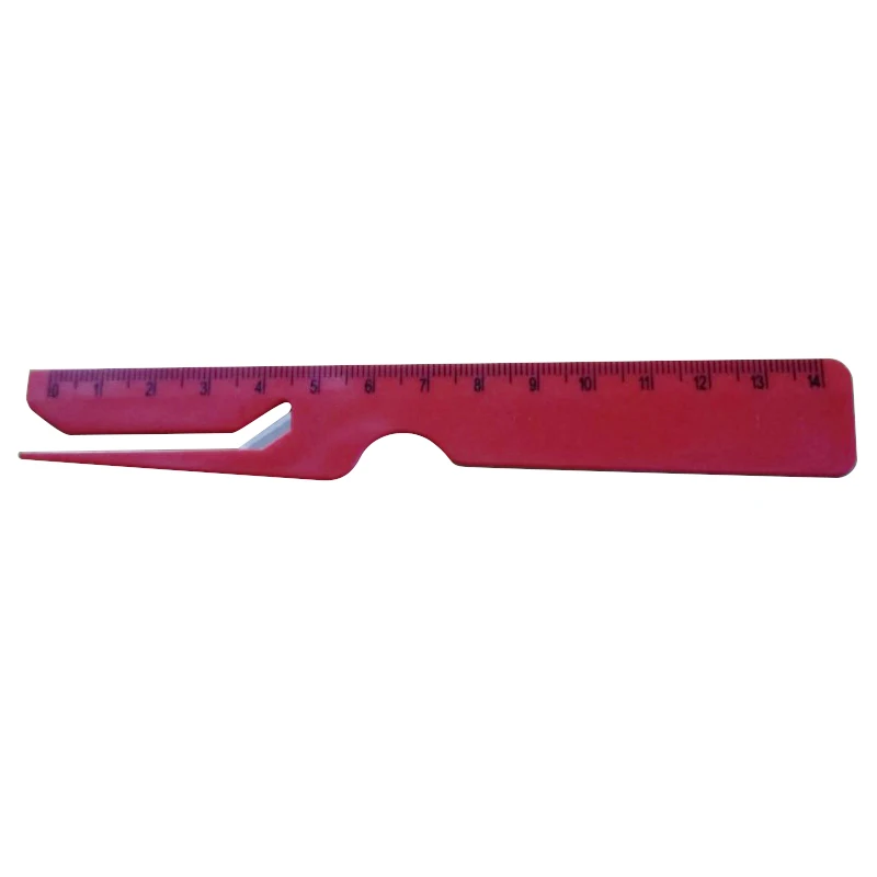 Multifunction Cheap Plastic Letter Opener with Ruler