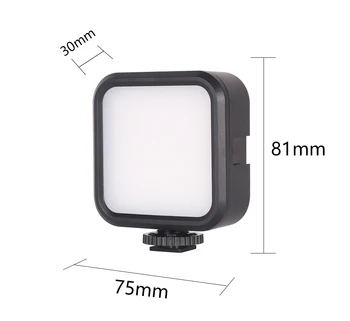 Kaliou W016  WL62 Tricolor Lamp LED Video Light Portable Compatible Photography Light Camera Video Movie Vlog Live Fill Light detail image