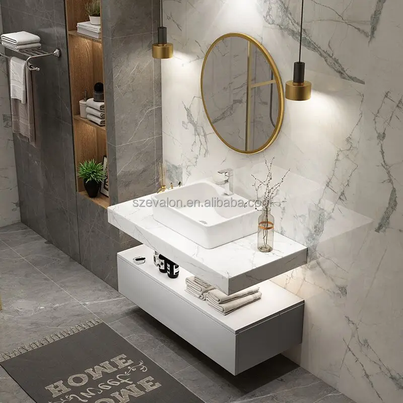 American Style Wholesale White Solid Wood Bathroom Furniture,Bathroom