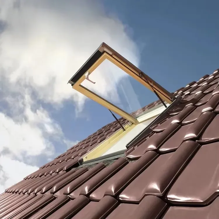 Maplemiles Sloping Roof 80 Series Custom Waterproof Glass Roof Window Skylight