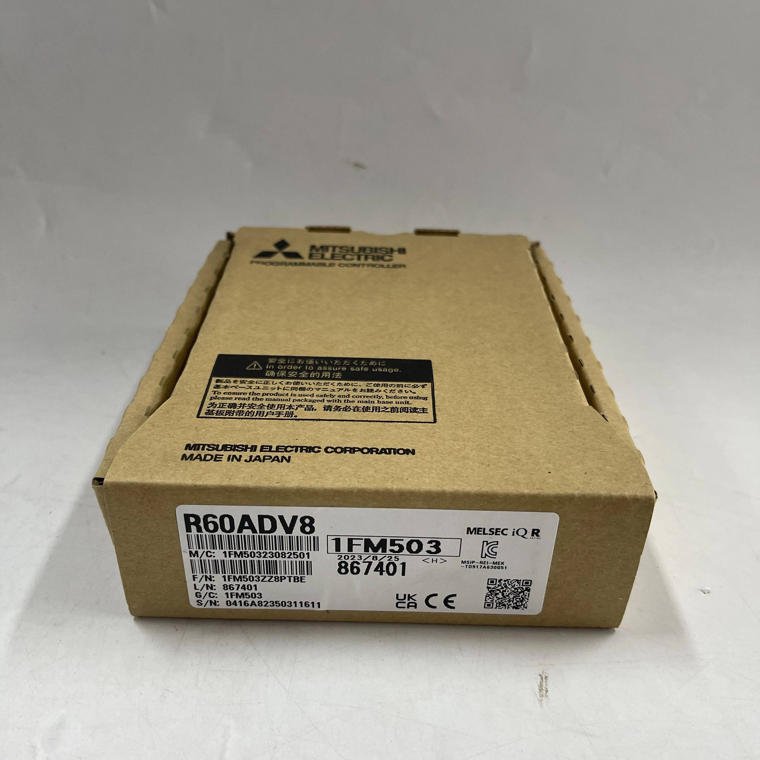 Mitsubishi Analog Input/Output Module R60ADV8