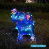 Led Colorful Blue Elephants